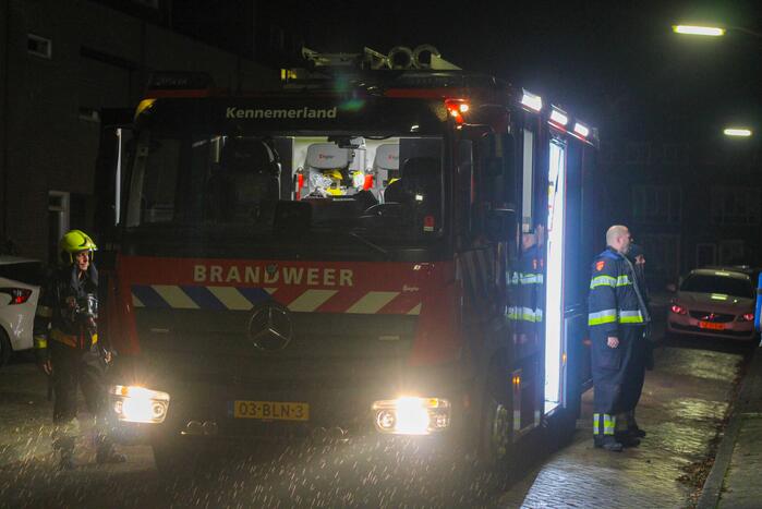 Woningbrand snel onder controle