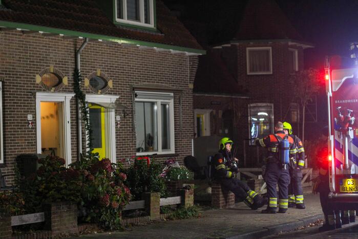 Woningbrand snel onder controle
