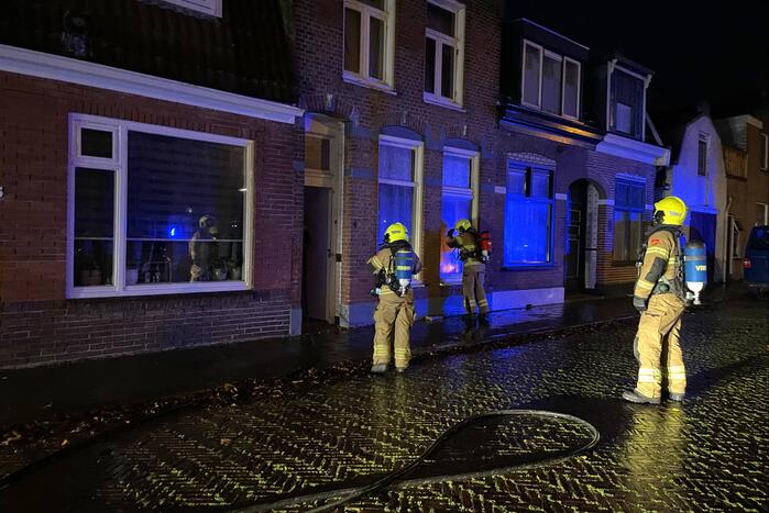 Woningbrand in Sluisdijk snel geblust