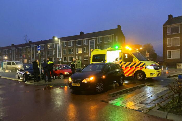 Automobilist botst achterop zijn voorganger