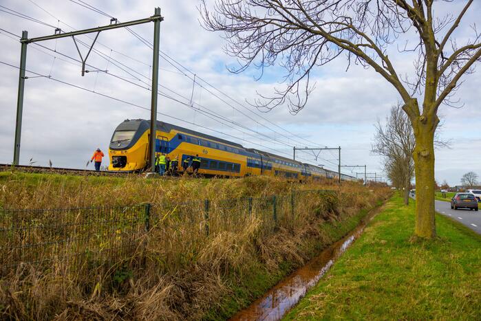 Geen treinverkeer tussen Amersfoort en Baarn door aanrijding
