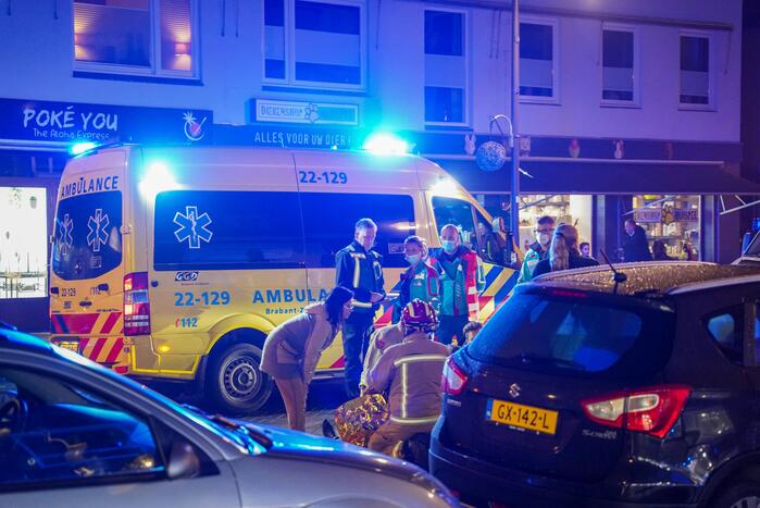 Drie fietsers gewond door ongeval met bestelbus