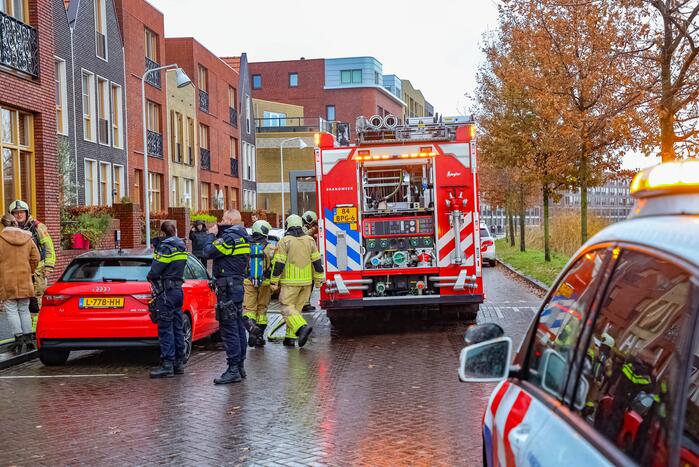 Keukenapparatuur vat vlam