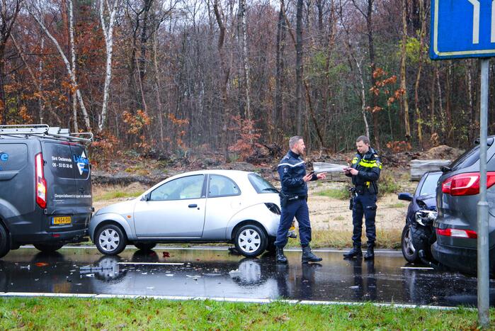 Vier personen gewond bij ongeval