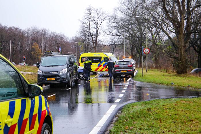 Vier personen gewond bij ongeval