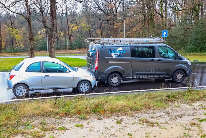 Vier personen gewond bij ongeval