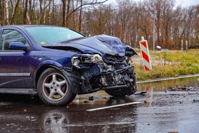 Vier personen gewond bij ongeval