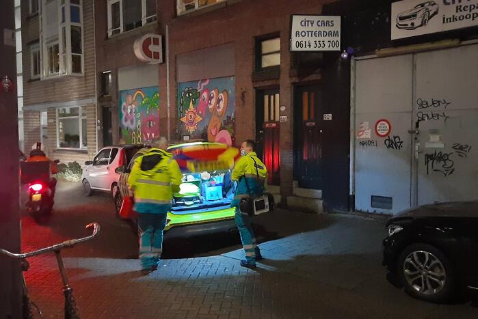 Politie doet onderzoek in woning door overval