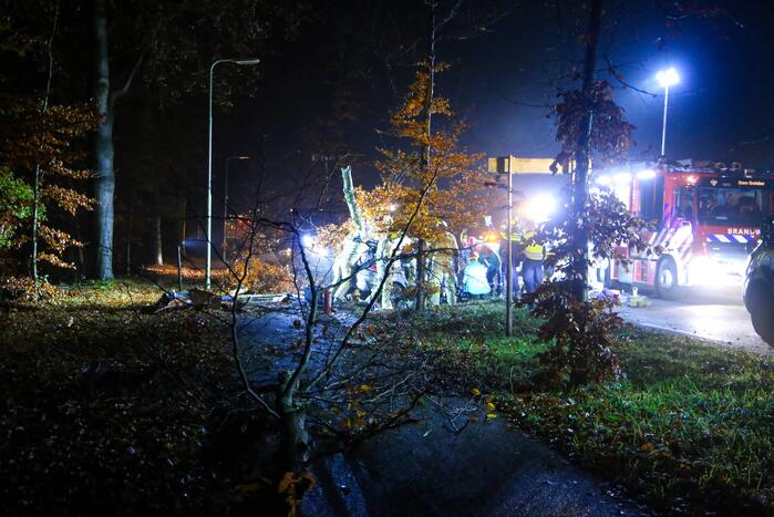 Automobilist zwaargewond bij aanrijding