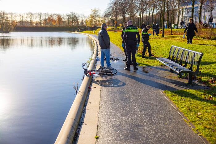 Traumahelikopter ingezet voor te water geraakt persoon