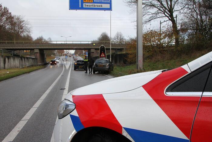 Flinke Schade bij kop-staart aanrijding