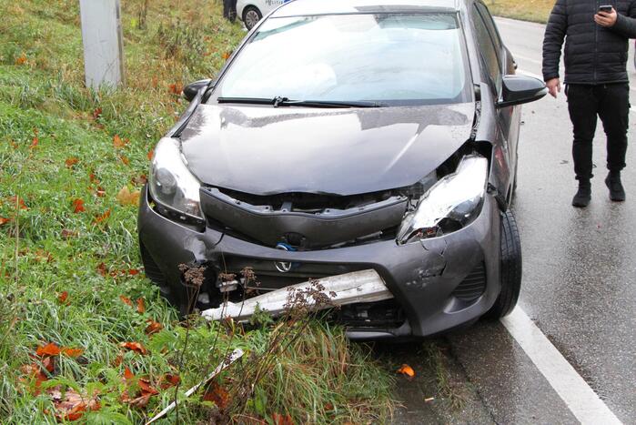 Flinke Schade bij kop-staart aanrijding