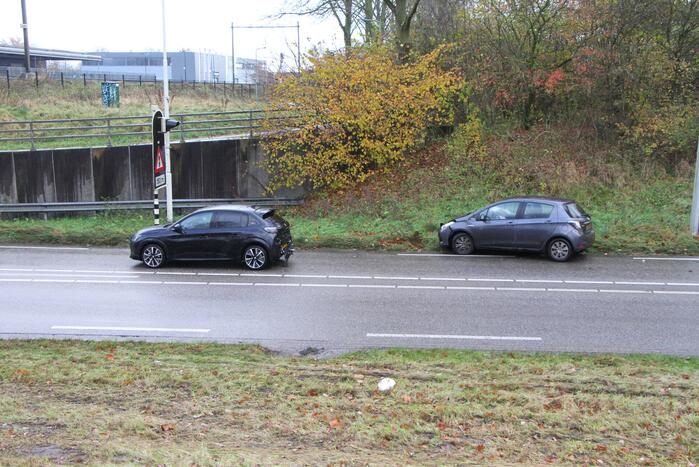 Flinke Schade bij kop-staart aanrijding