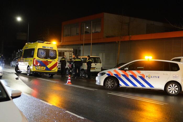 Fietsster gewond bij aanrijding