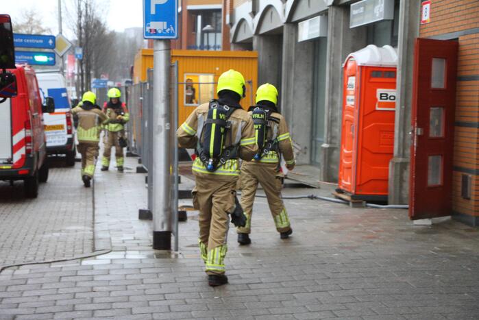 Gasleiding geraakt bij werkzaamheden in parkeergarage