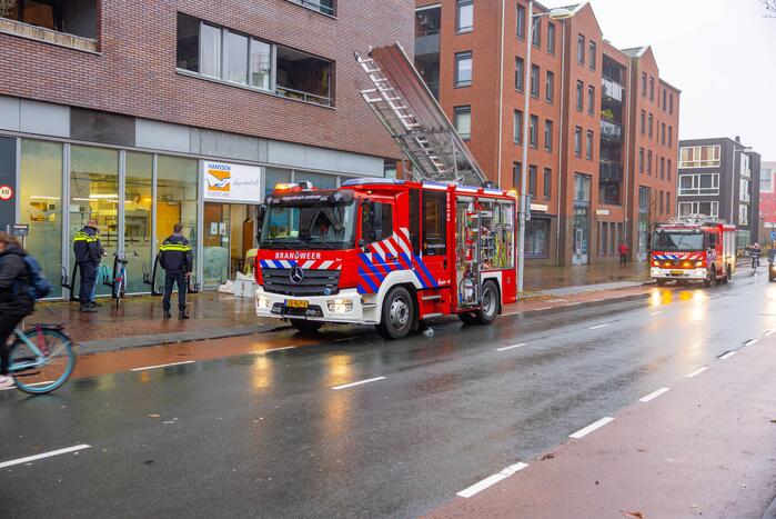 Brand in winkel van Hanssen footcare