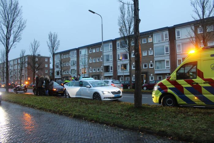 Drie auto's betrokken bij kettingbotsing