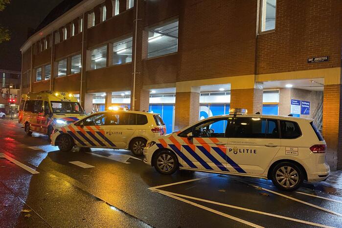 Scooterrijdster gewond na harde val