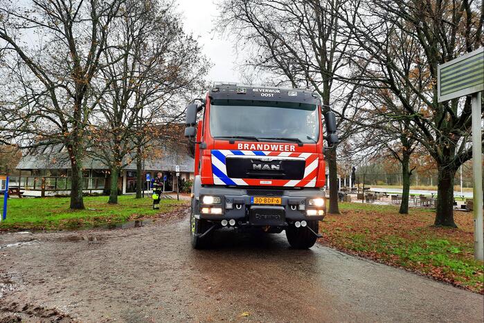 Brand bij Fletcher hotel Spaarnwoude snel onder controle