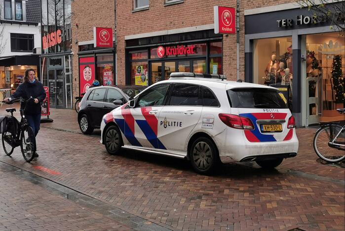 Politie onderzoekt overval op het Kruidvat