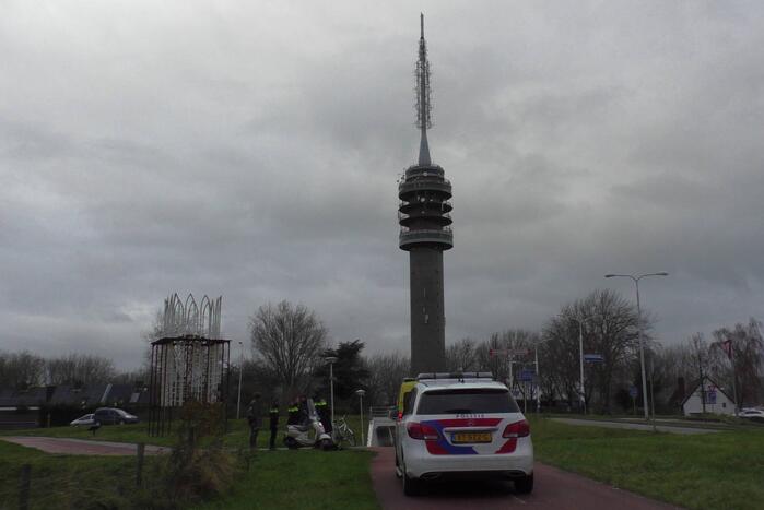 Ongeval tussen fiets en snorscooter