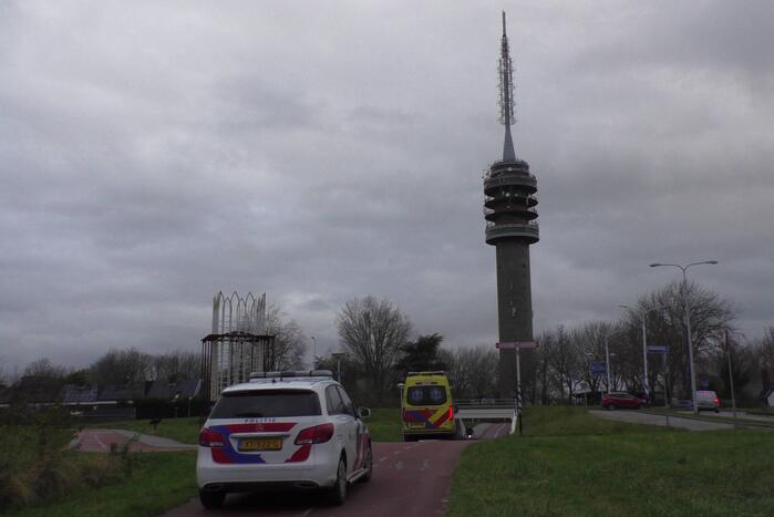 Ongeval tussen fiets en snorscooter