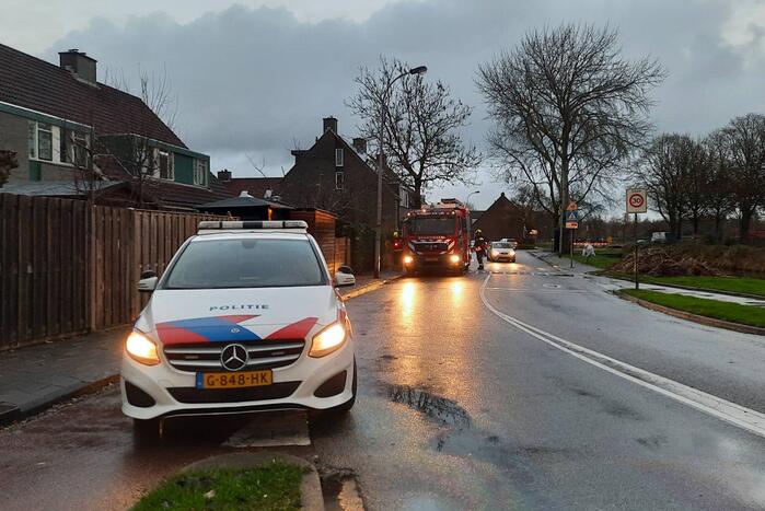 Groot spoor zorgt voor inzet hulpdiensten