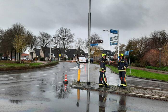 Groot spoor zorgt voor inzet hulpdiensten