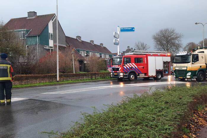 Groot spoor zorgt voor inzet hulpdiensten