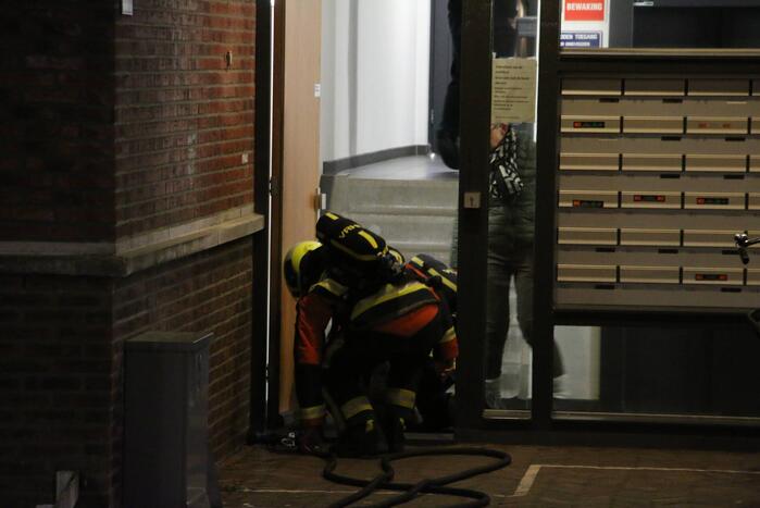 Brand in appartementencomplex