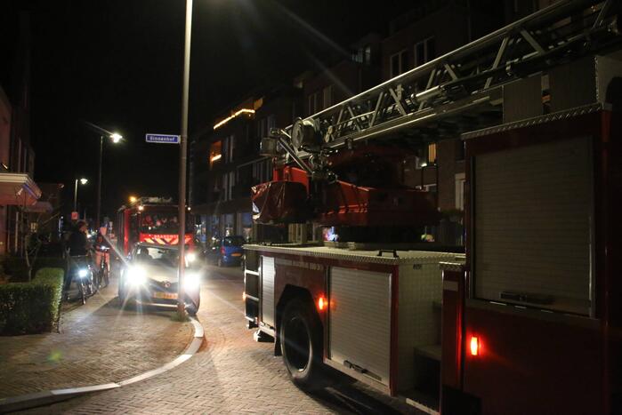 Brand in appartementencomplex