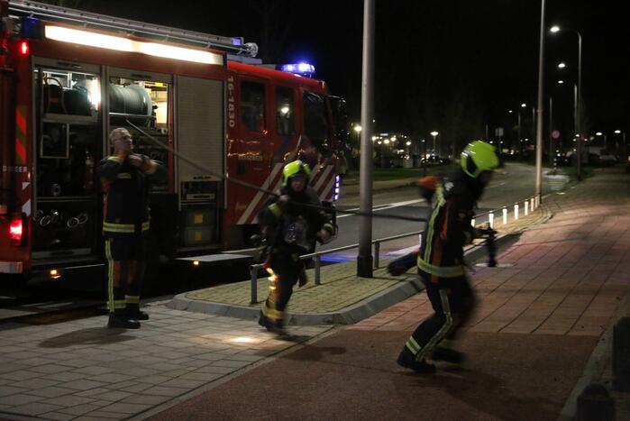 Brand in appartementencomplex