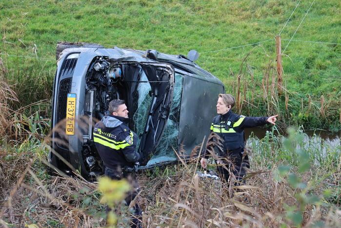 Auto te water geraakt