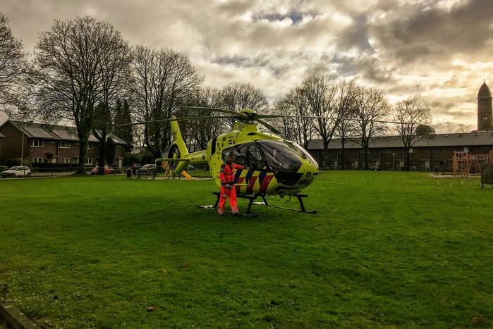 Hulpdiensten groots ingezet