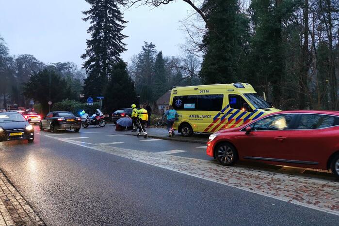 E-biker betrokken bij aanrijding met auto