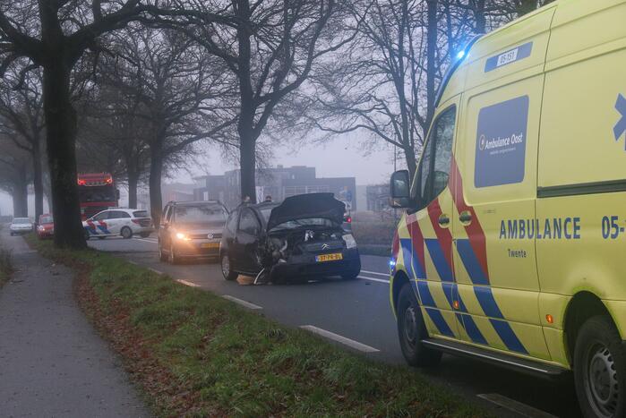 Automobilist gewond bij eenzijdig ongeval