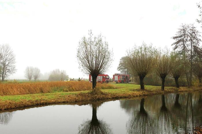 Overleden man aangetroffen in het water