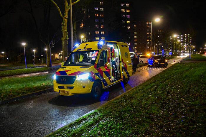 Voetganger zwaargewond bij aanrijding