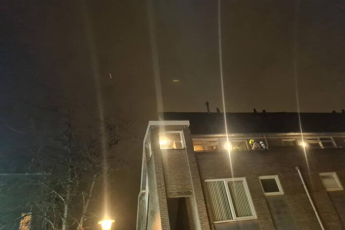 Groot alarm om brand in pan