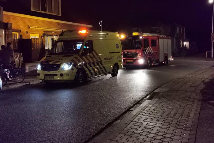 Brandweer doet onderzoek in woning