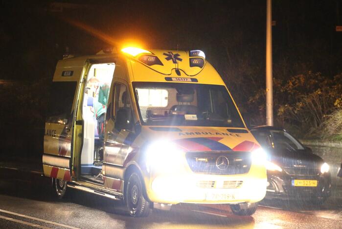 Snorfietser raakt ten val