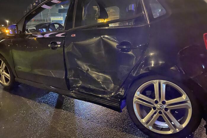 Flinke schade aan personenauto's door ongeval