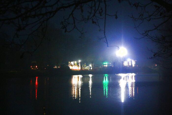 Overleden persoon uit water gehaald