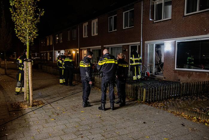 Rookontwikkeling in woning na vuurwerk