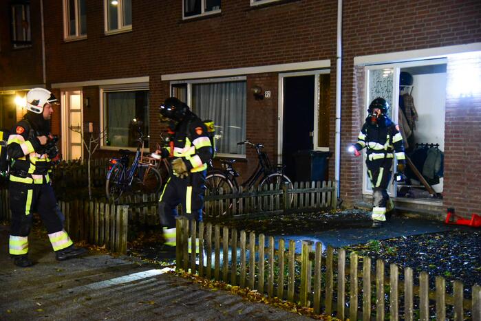 Rookontwikkeling in woning na vuurwerk