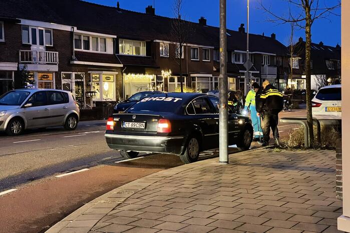 Fietser aangereden door auto