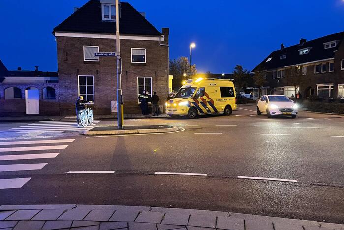 Fietser aangereden door auto