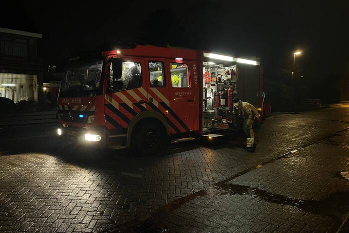 Brand in keuken van woning snel geblust