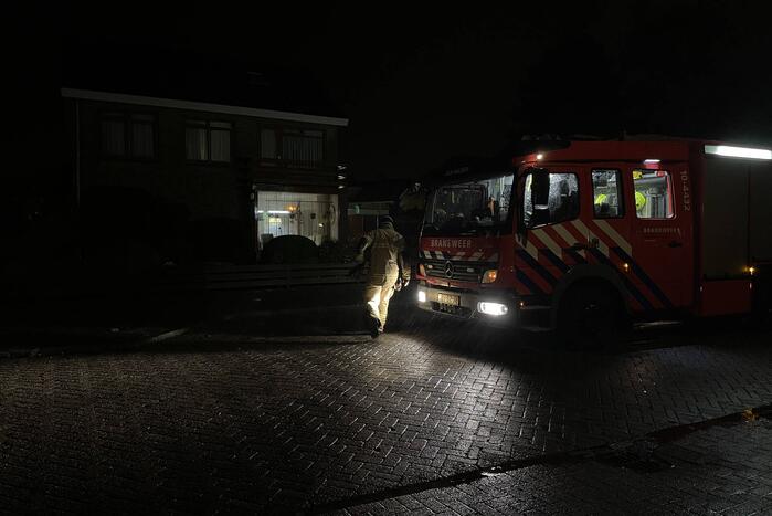Brand in keuken van woning snel geblust