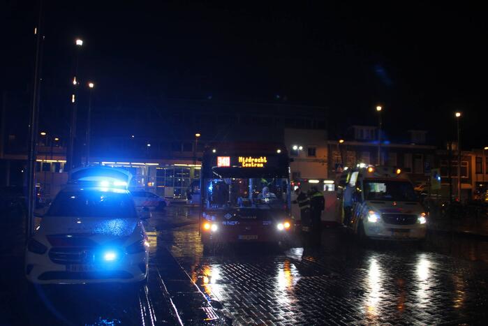 Persoon gewond bij aanrijding met bus